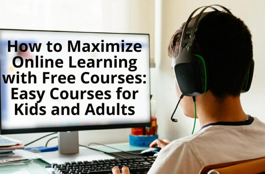 Person wearing headphones, at their desk with a computer displaying tips on maximizing online learning in Iligan City.