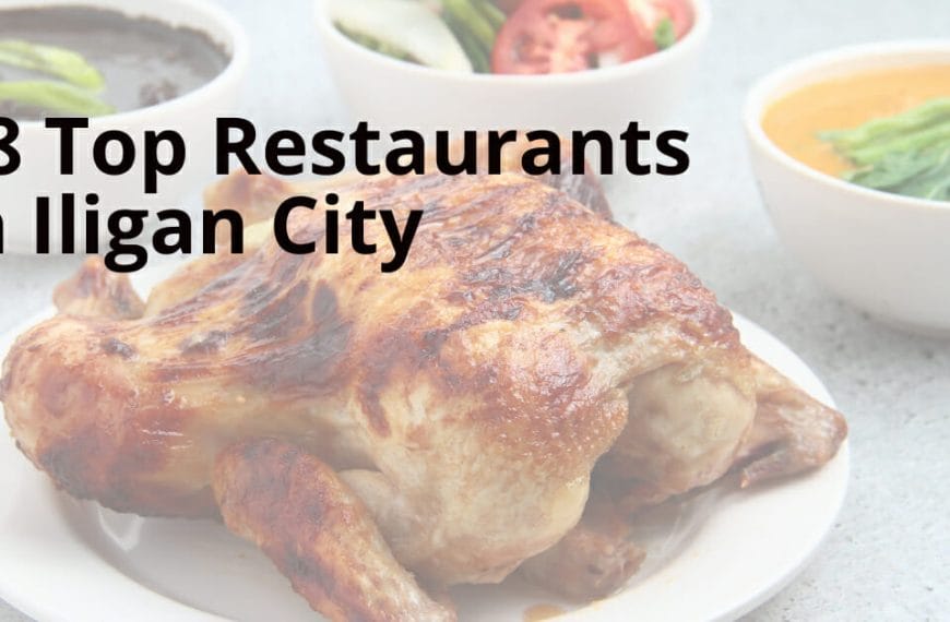 Grilled chicken with soup and veggies. Discover the 18 top restaurants on an Iligan website!.