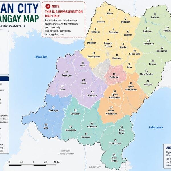 Iligan City Barangay Map: Complete Guide to&hellip;