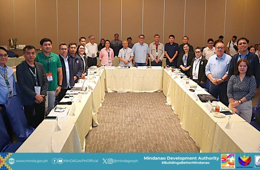 Minda formal meeting on climate resilience in the Mindanao River Basin.