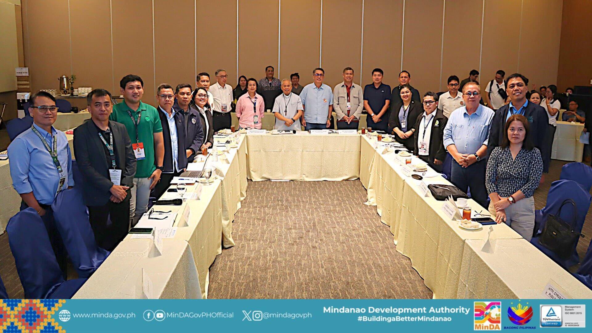Minda formal meeting on climate resilience in the Mindanao River Basin.