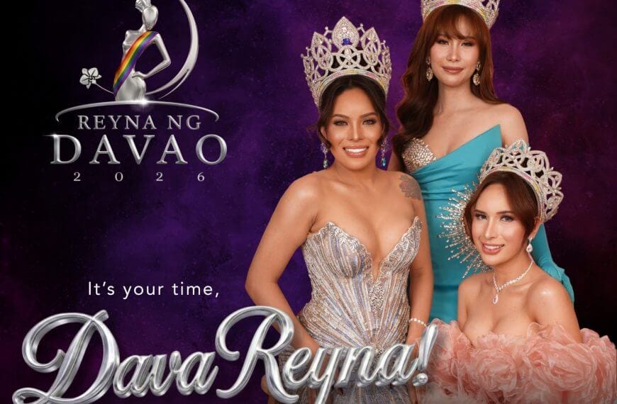 three beauty queens in gowns and crowns smile at the davareynas 2026 pageant—learn requirements to join!.