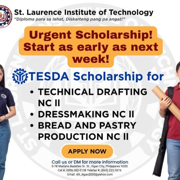 St. Laurence Institute of Technology Opens TESDA&hellip;