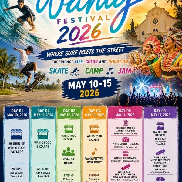 Wahig Festival 2026 Schedule: Full List of Events in Naawan, Misamis Oriental